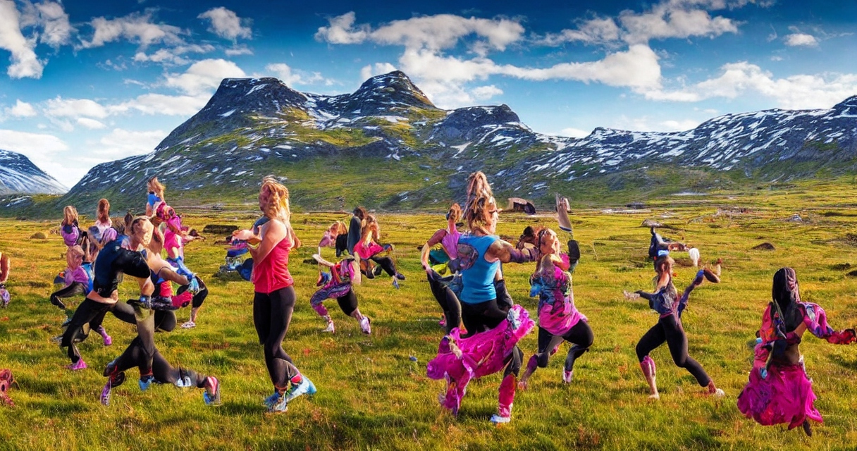 Fra Nordens mytologi til træningslokalerne: Odins hulahopring som fitness-fænomen